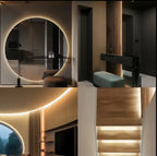 Protinga LED juostelė su judesio jutikliu – USB, šilta/balta 5V, lanksti, naktiniam apšvietimui