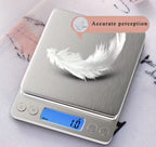 Ekolzp aukšto tikslumo skaitmeninė virtuvės svarstyklė – gramais ir uncijomis, būtina virimui, kepimui ir maisto ruošimui