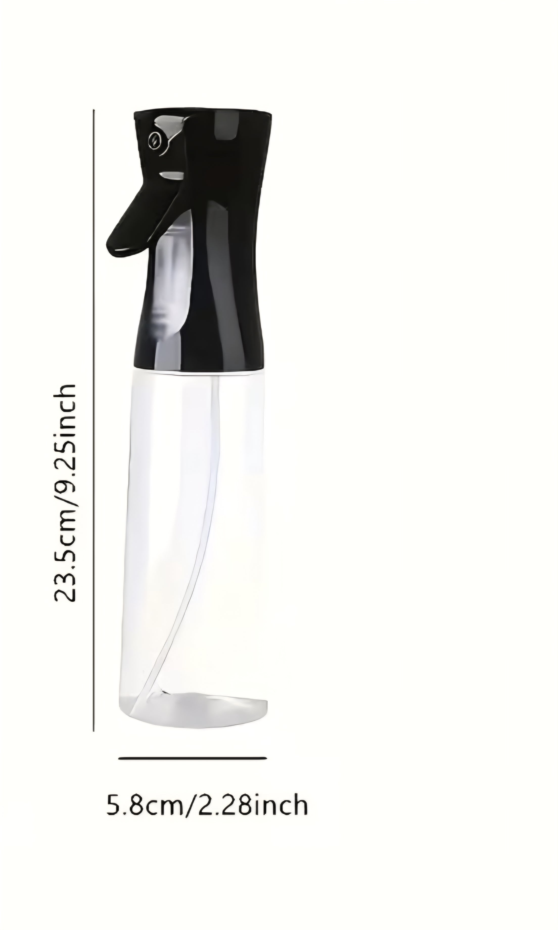 Dvigubos paskirties aliejaus ir padažų purškimo buteliukas – nelašantis, pakabinamas, universalaus naudojimo (1 vnt.)